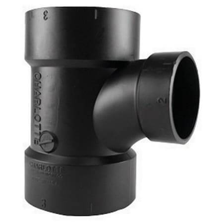 Charlotte Pipe And Foundry ABS004001100HA 2 x 2 x 1.05 in. Sanitary Tee 44024